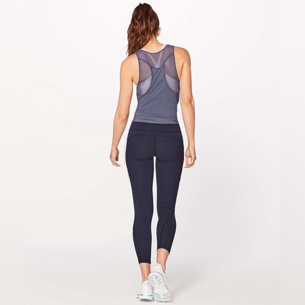 Lululemon Run On Tight (25") Midnight Navy size 4